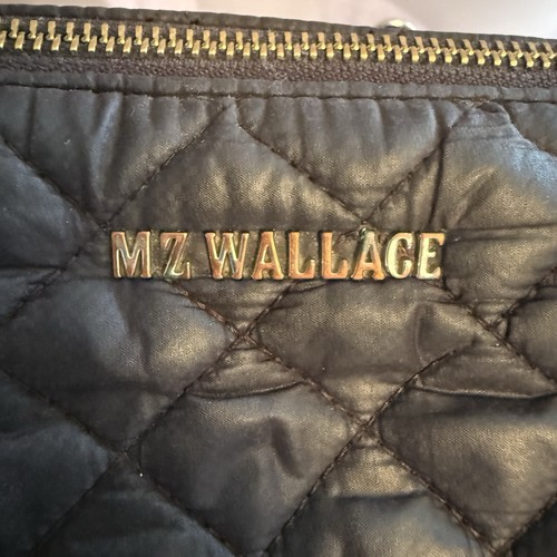 Borsa a tracolla MZ WALLACE Pippa nera trapuntata zip 3 cinghie regolabili - Foto 2 di 22