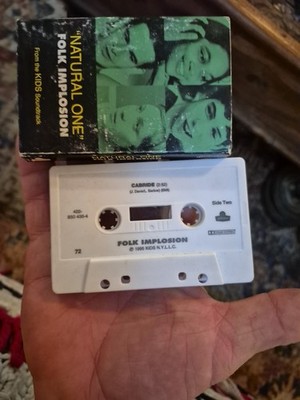 Folk Implosion : Natural One  Cab Ride CASSETTE KIds Movie Single VERY RARE