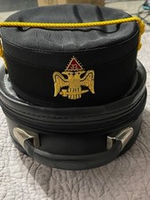 Masonic 32rd degree Scottish Rite Embroidered Crown - NWOT - size medium