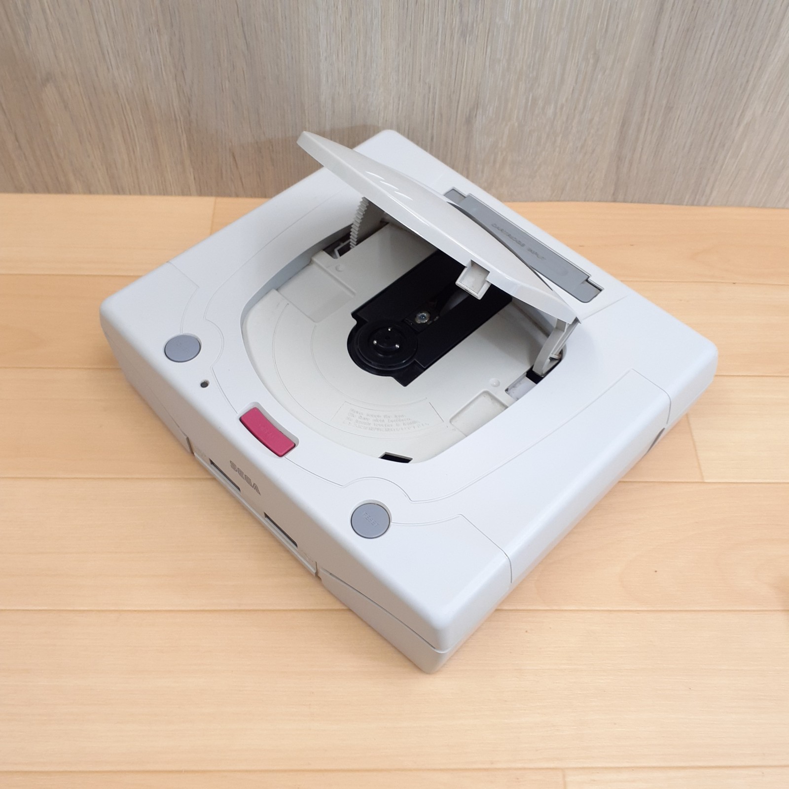 Sega Saturn console with Fighter Stick Zero & 2 Japanese Street Fighter Games