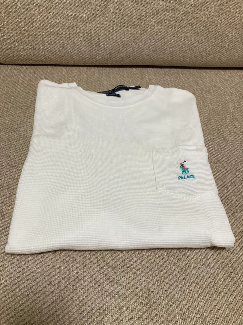 【Lサイズ送料込】パレス×ラルフローレン WAFFLE POCKET tee PALACE Ralph Lauren Waffle Pocket T-Shirt White L Japan Used FS | eBay