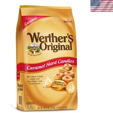 Caramel Hard Candies 39.75oz Bag 2 Pound Pack of 1