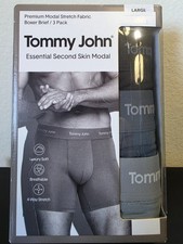 Tommy John Men's 3-Pieces Premium Modal Stretch Fabric Boxer Briefs. 127 .
