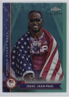 2024 Chrome US Olympic & Paralympic Team and Hopefuls 22/199 Issac Jean-Paul 5l1