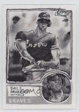 2024 Topps Spotlight By Andy Friedman Grayscale Filter 44/49 Dale Murphy 08k5