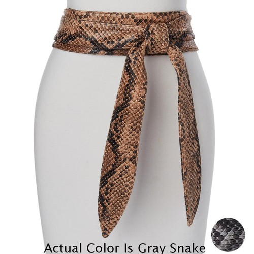 G by Giuliana Snake Printed Faux 