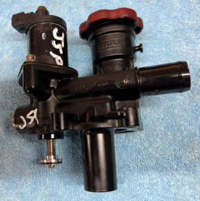 トップス remo. SeaDoo 04-05 RXP RXT GTX4TEC Oil Separator Shut Off Solenoid TOPS