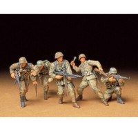Tamiya 300035196 1:35 Figuren Soldaten -Set Dt. Frontsoldaten (5) WW2 Wehrmacht