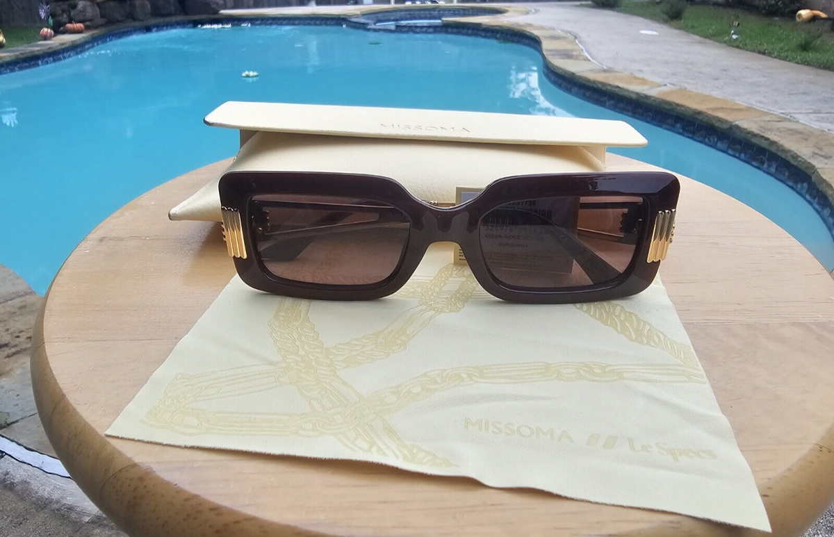 NWT LE SPECS X MISSOMA Orion Ridge LMI2231728 Burgundy  display picture 1