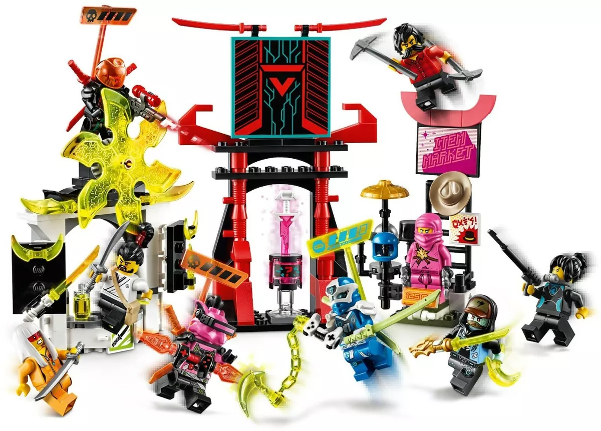 LEGO Ninjago PRIME EMPIRE Gamer s Market 71708 incl. 9 LEGO