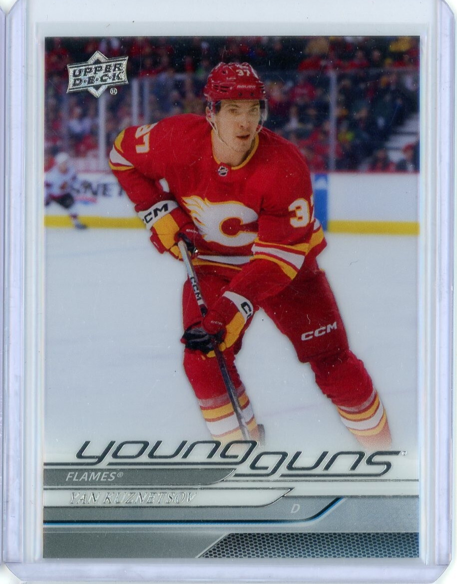 2024-25 Upper Deck Young Guns Clear Cut Parallel #235 Yan Kuznetsov