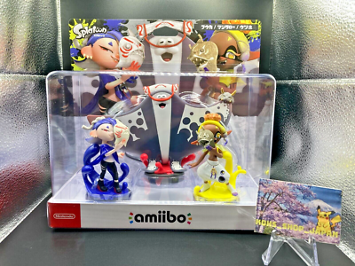 Splatoon amiiboセット Amazon.com: Nintendo Splatoon Series - Octoling Amiibo Triple Set