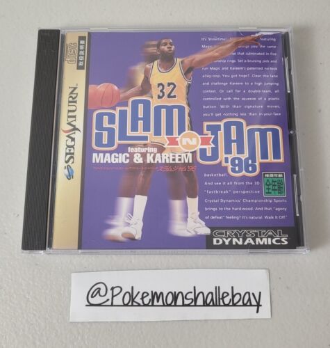 Slam N Jam 96 - Juego SEGA Saturn *NTSC-J - con manual* - Imagen 1 de 3