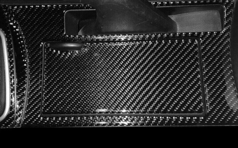 Подходит для Mazda 3 2011-2015 винил из углеродного волокна консоль коробка для хранения рама отделка 2 шт. - Изображение 3 из 4