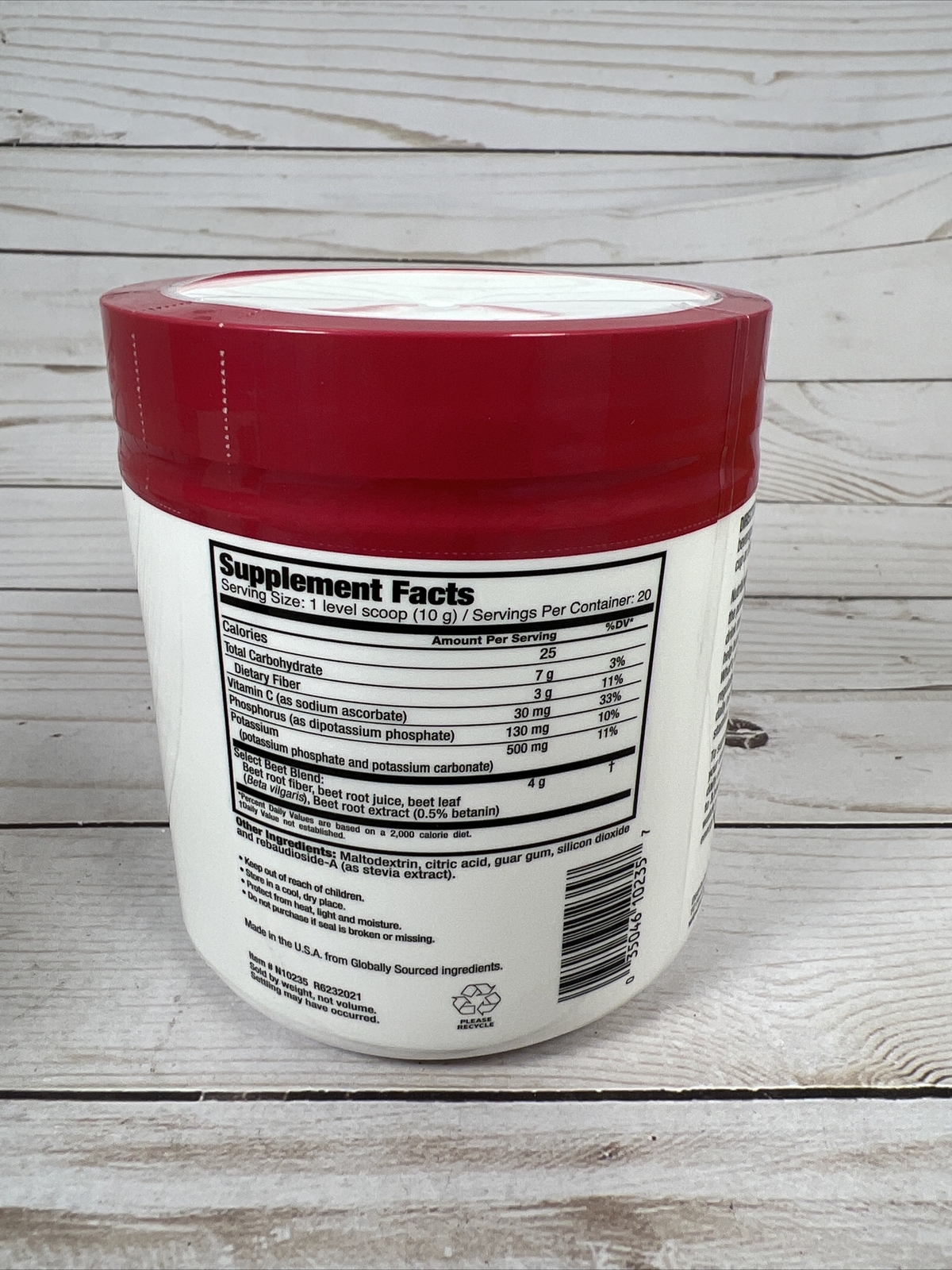 NutritionWorks BEETS Circulation Superfood Dietary Supplement Powder (2