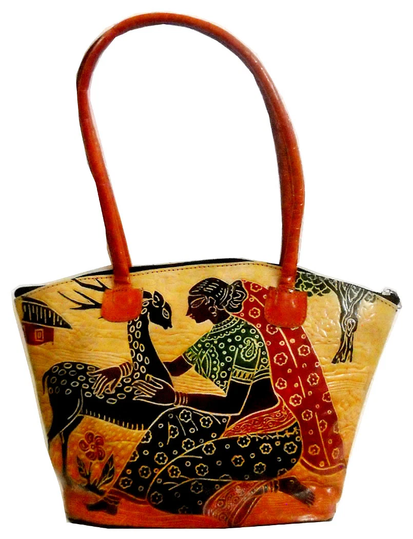 Shantiniketan leather bags clearance