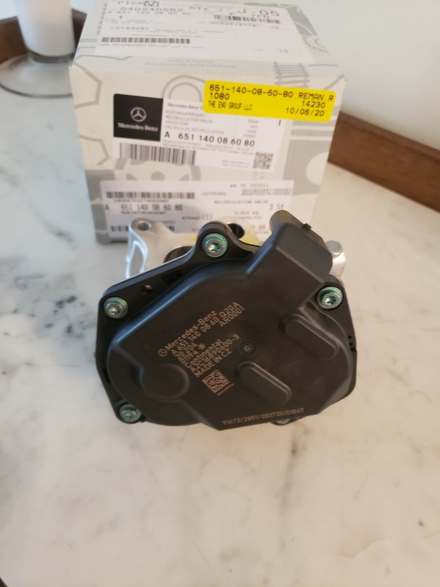 Genuine Mercedes-Benz EGR Valve A 651-140-08-60-80 651140086080  