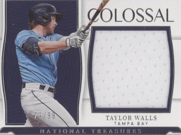 2022 Panini National Treasures - Taylor Walls #CLM-WA - 1 of 1