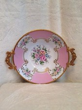 Handpainted Pink LIMOGES 9