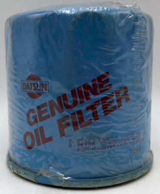 NOS Vintage Genuine DATSUN Oil Filter15208-W1116 Made In Japan S30 240Z 280Z 510