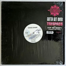 1992 - GANG STARR - GOTTA GET OVER / FLIP THE SCRIPT - CHRYSALIS ORIGINAL PRESS