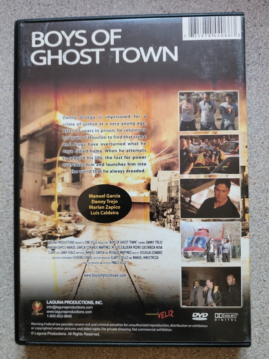 Boys of Ghost Town (DVD, 2009) Manuel Garcia Danny Trejo