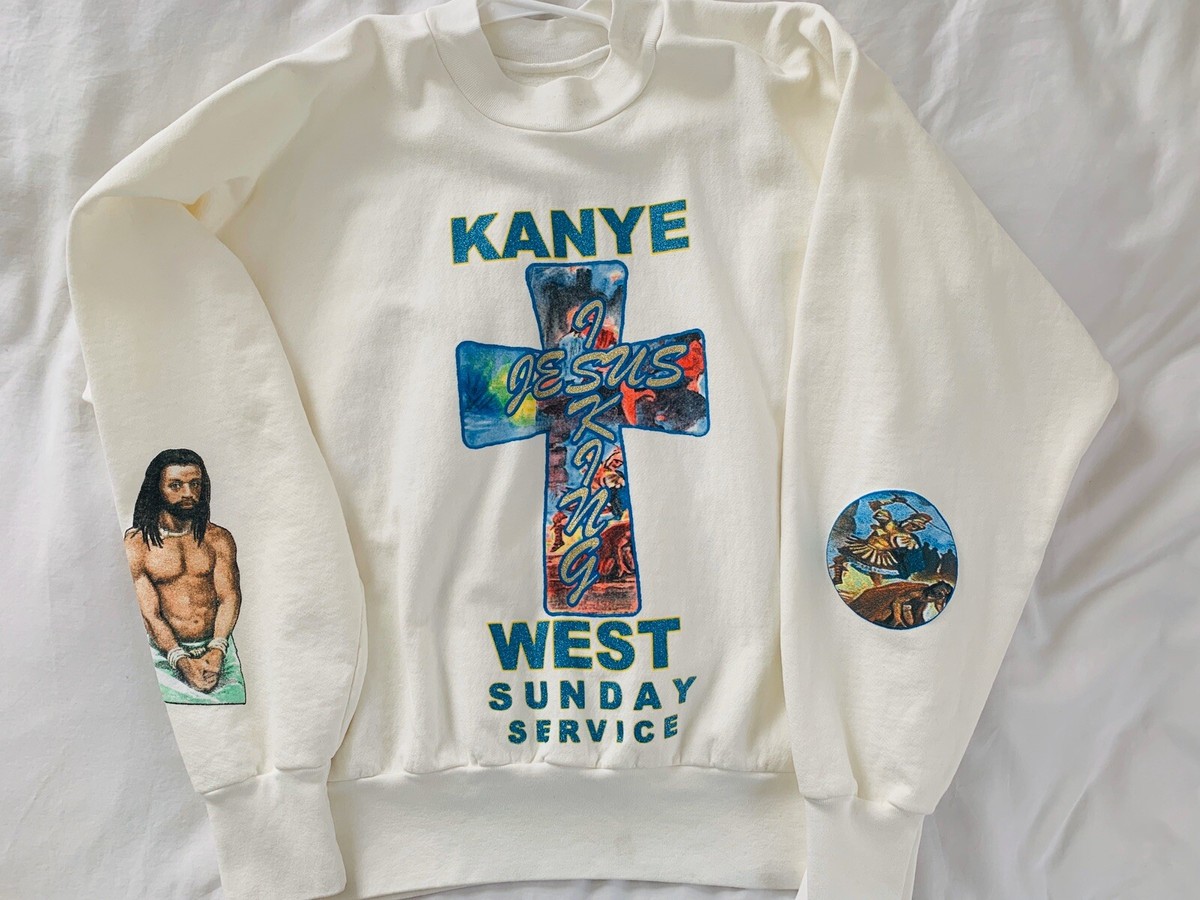 Kanye West AWGE for Cross Crewneck White