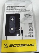 Scosche Decked Out Universal Cassette Adapter for Car Stereos  c1 