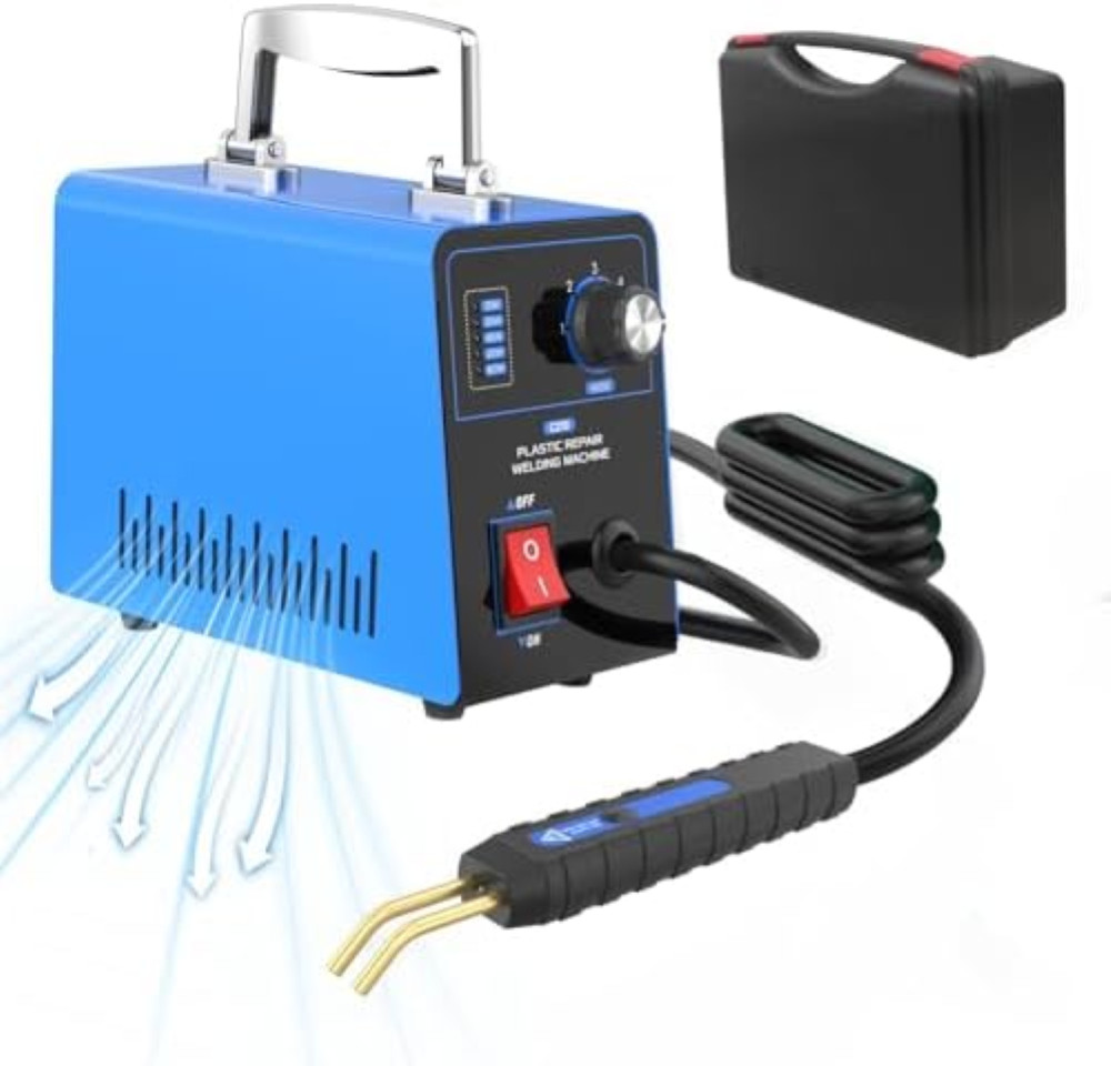 Saldatore Plastica PARAOUTIL Professionale: Kit Paraurti + 600 Graffette