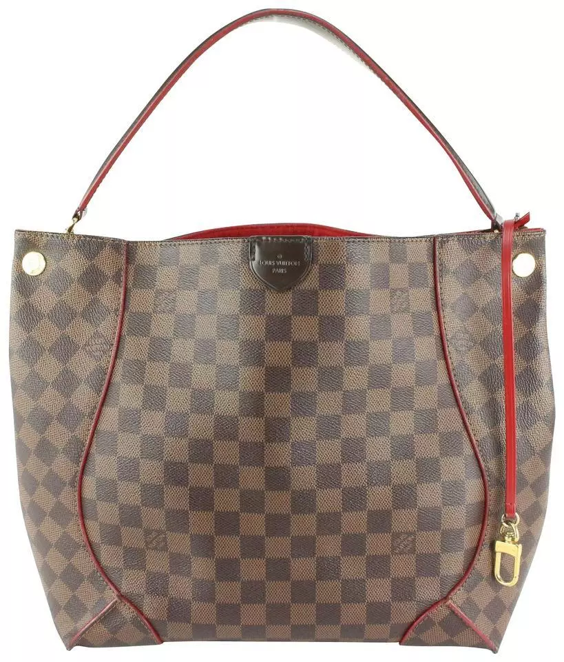 Louis Vuitton Damier Ebene Caissa Hobo Bag