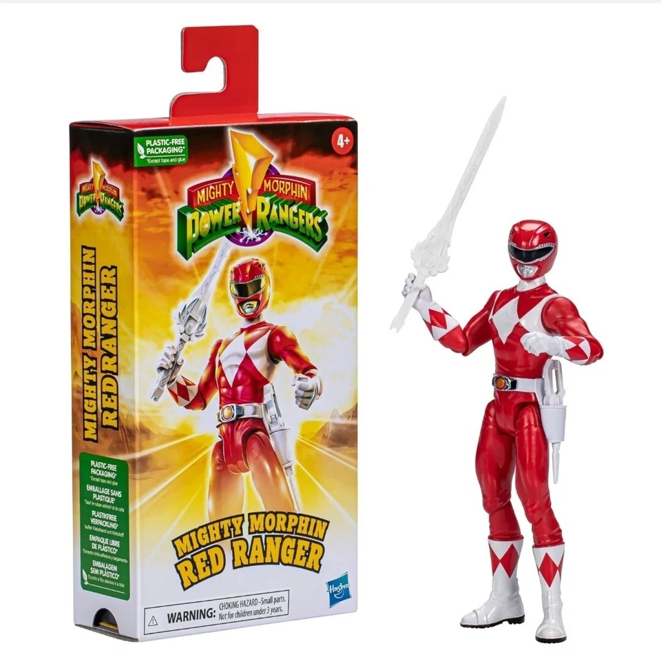 Power Rangers Mighty Morphin VHS Red Ranger - Imagen 3 de 4