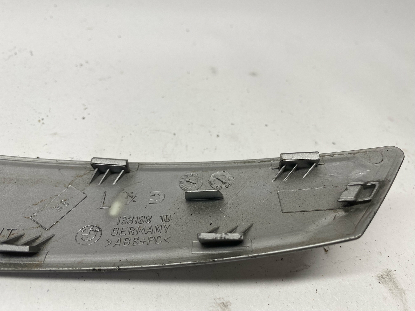 BMW Z4 Roadster E85 Trim Cover Left Side Handle Silver Genuine  