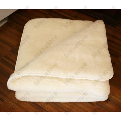 Wool Blanket Wool Double Layer Duvet Sheep Merino Comforter 180x200cm - 70x80in - Picture 2 of 7