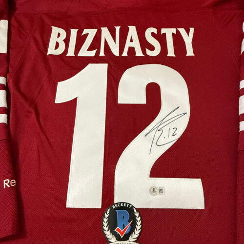 PAUL BISSONNETTE BIZNASTY SIGNED ARIZONA COYOTES REEBOK JERSEY BAS COA BP70102 - Picture 2 of 5