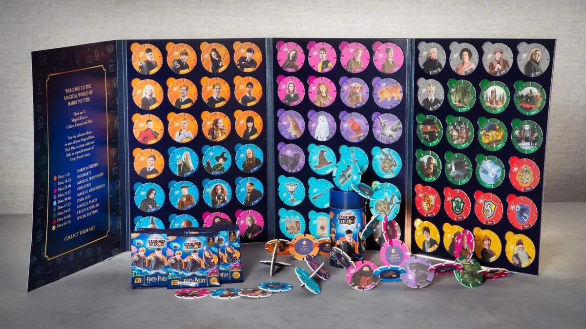 ハリー・ポッター オーストラリア Coles Magical Discs Coles Harry Potter Magical Discs - Choose Your Own | eBay