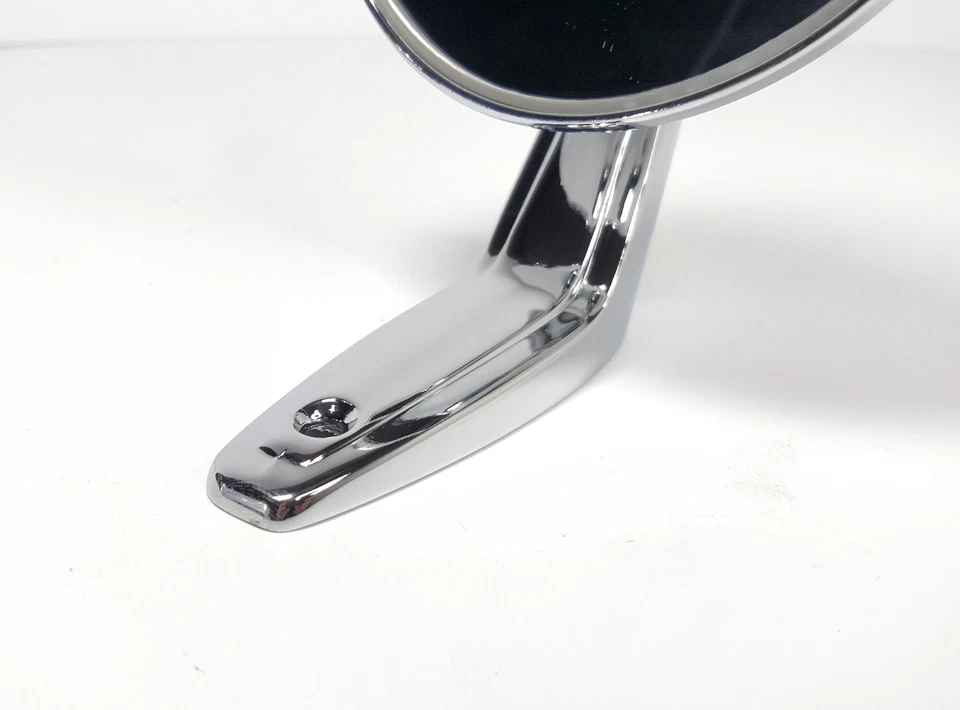 Par (2) espejos retrovisores exteriores/exteriores cromados para Mopar 1966-75 Foto 2 de 4