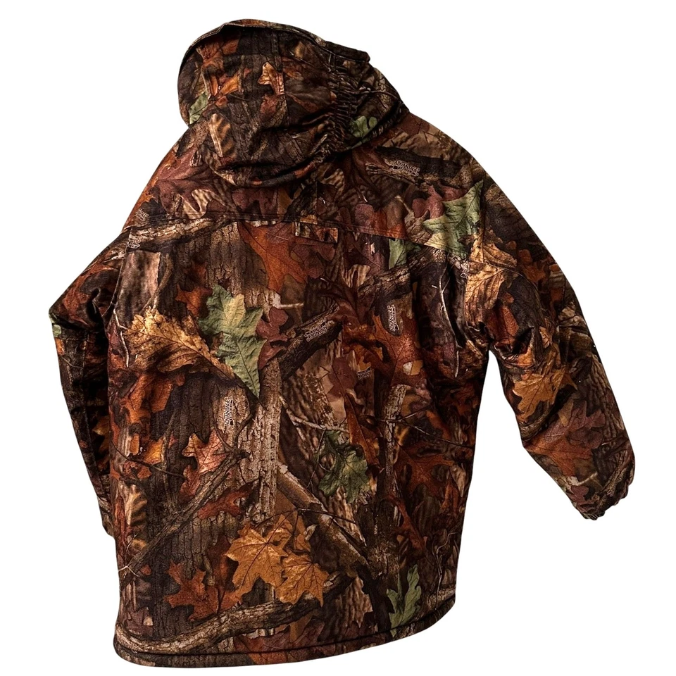 L.L. Bean Men's Thick Camoflauge Full Zip Hooded Hunting Jacket Size XL Tall NWT - Image 2 of 4