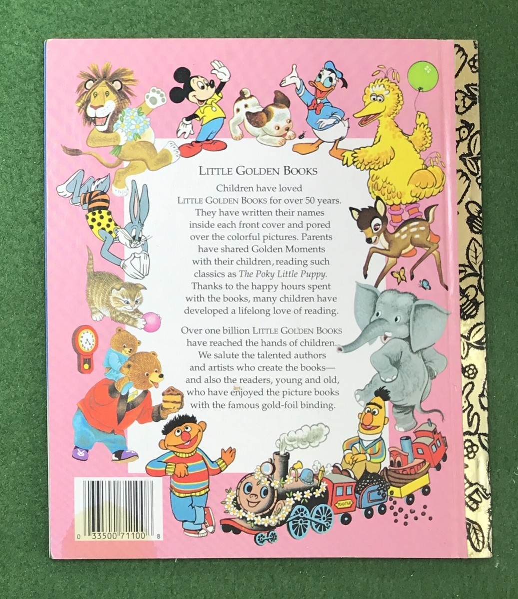 Walt Disney's Lady and the Tramp Little Golden Book 1993 Teddy