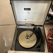 Vintage SYMPHONIC Record Player Model 1524  110-120 Volts  60 Cycles 75 Watts
