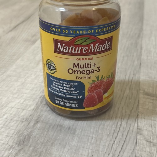 Nature Made Men's Multivitamin + Omega-3 Gummies, 80 Gummies, Exp 04/2026 - Picture 5 of 20