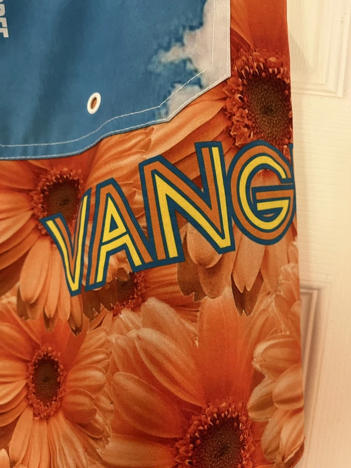 PANTALONES CORTOS DE VILEIBOL DE VANGUARDIA ROPA DEPORTIVA DE TERCER GRADO EN FLORES Y ESTAMPADO CIELO AZUL Foto 3 de 4