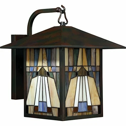 Quoizel One Light Outdoor Wall Lantern TFIK8411VA, Large, Valiant Bronze - Picture 2 of 7