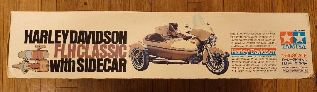 1/6 scale Harley Davidson FLH Classic with SIDECAR Model Kit