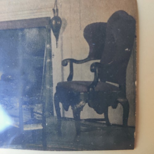 Wallace Nutting Hand Tinted Signed Photograph Framed 9" x 7" Interior Woman - Picture 5 of 15