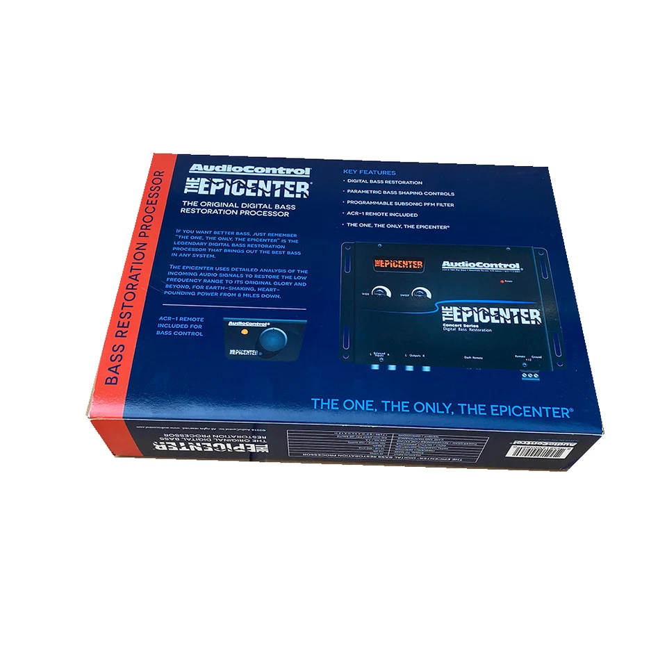 AudioControl Epicenter Bass Restoration + Cerwin Vega 7 Band Equalizer EQ770 - Image 2 of 4