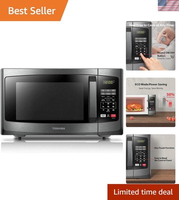 Efficient 0.9 Cu Ft Microwave with Child Lock & Mute Function - 900 Watts
