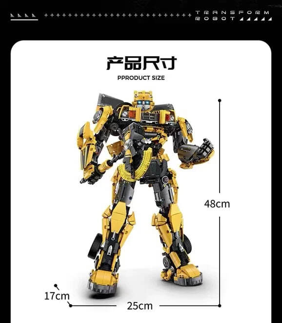 JIESTAR 997 Transformers Beast Wars Bumblebee with 3855 Pieces | eBay