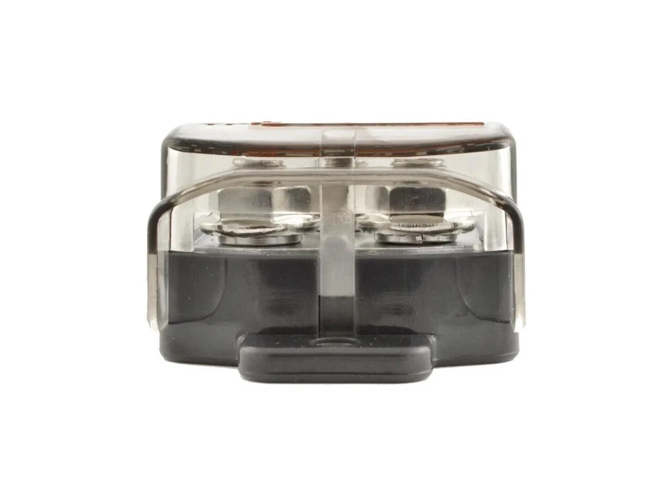 TruConnex TC4GB-2 Black (1) In (2) Out Power/Ground Car Audio Distribution Block - Image 4 of 4