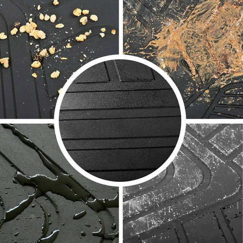Alfombrillas delanteras y traseras negras para Chevrolet Malibu 2013 - 2015 - Imagen 2 de 7