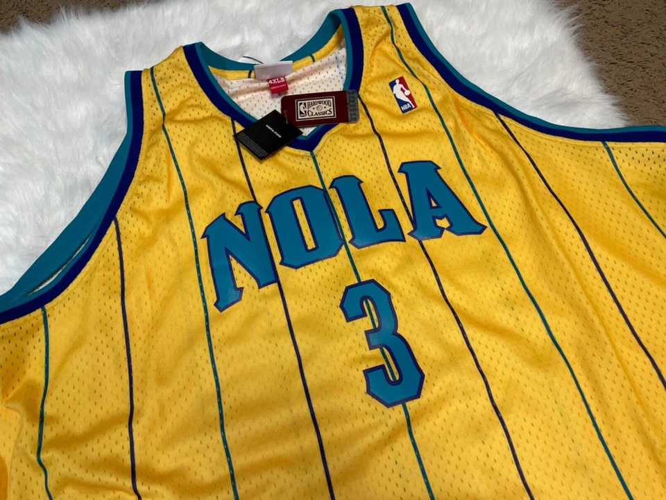Camiseta deportiva Mitchell & Ness Chris Paul New Orleans Hornets 2010 Swingman talla 4XL (B) Foto 3 de 4